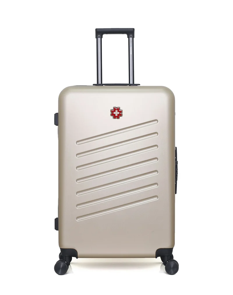 Lot de 3 Valises Rigides Grand Format, Cabine XXS et Vanity ZURICH