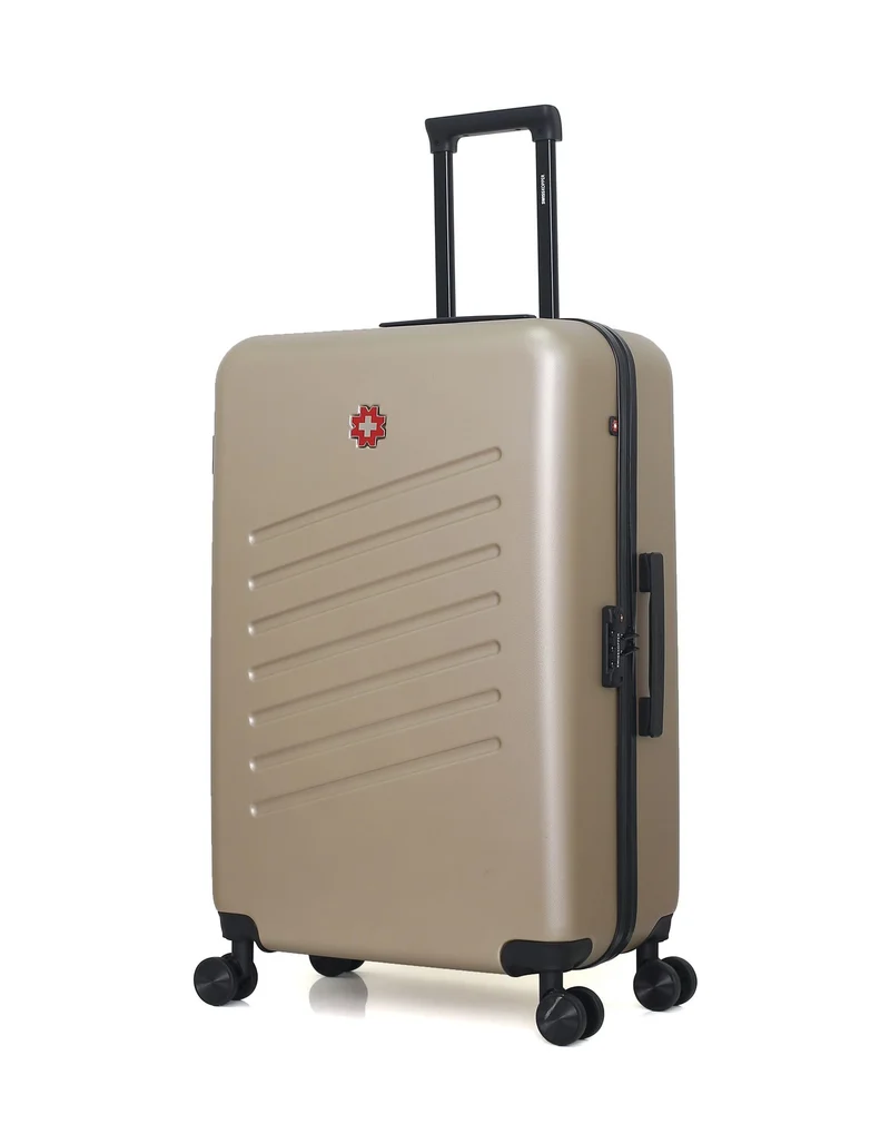 Lot de 3 Valises Rigides Grand Format, Cabine XXS et Vanity ZURICH