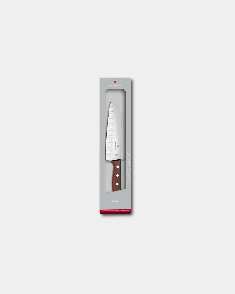Couteau de chef bois d’érable Victorinox Santoku 17 cm à personnaliser