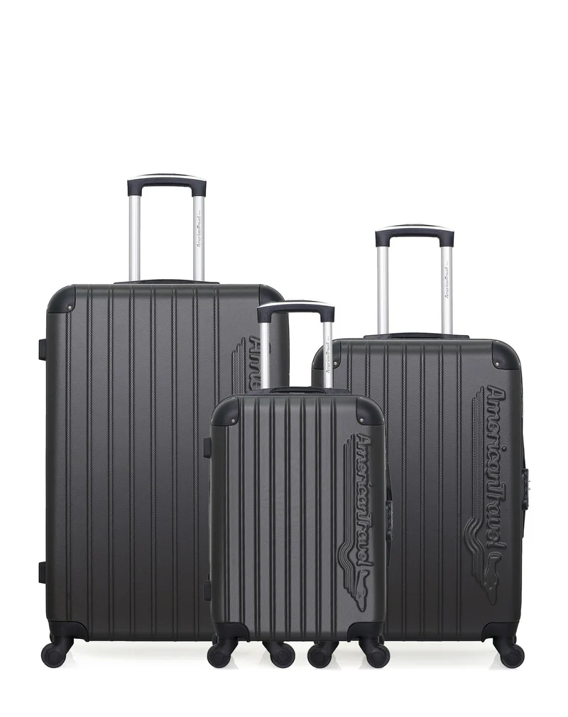 Lot de 3 Valises Rigides Grand Format, Taille Moyenne et Cabine BUDAPEST