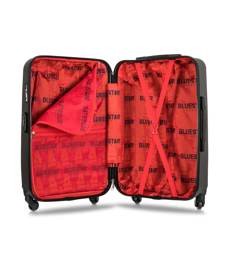 Lot de 3 Valises Rigides Taille Moyenne, Cabine et Cabine XXS BRAZILIA