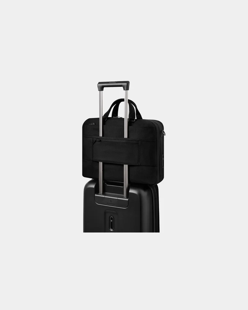 Mallette nylon cuir Victorinox Mythic Deluxe à personnaliser