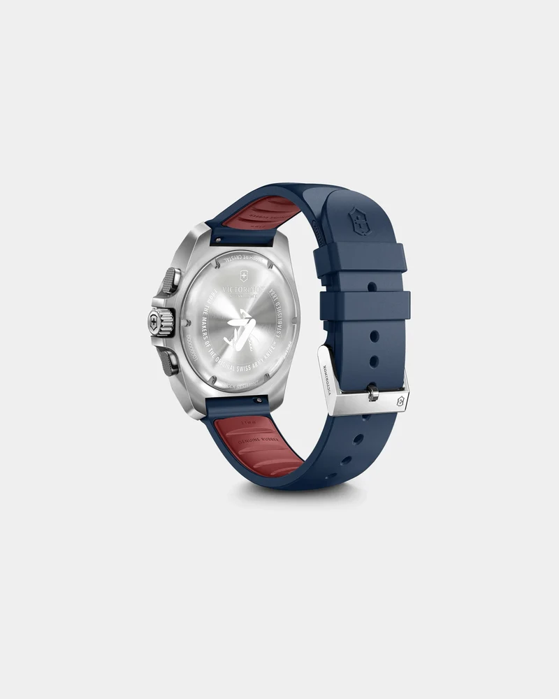 Montre acier inoxydable recyclé Victorinox I.N.O.X. Chrono à personnaliser