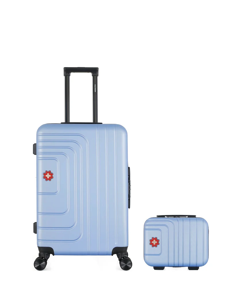 Lot de 2 Valises weekend et vanity RUTI