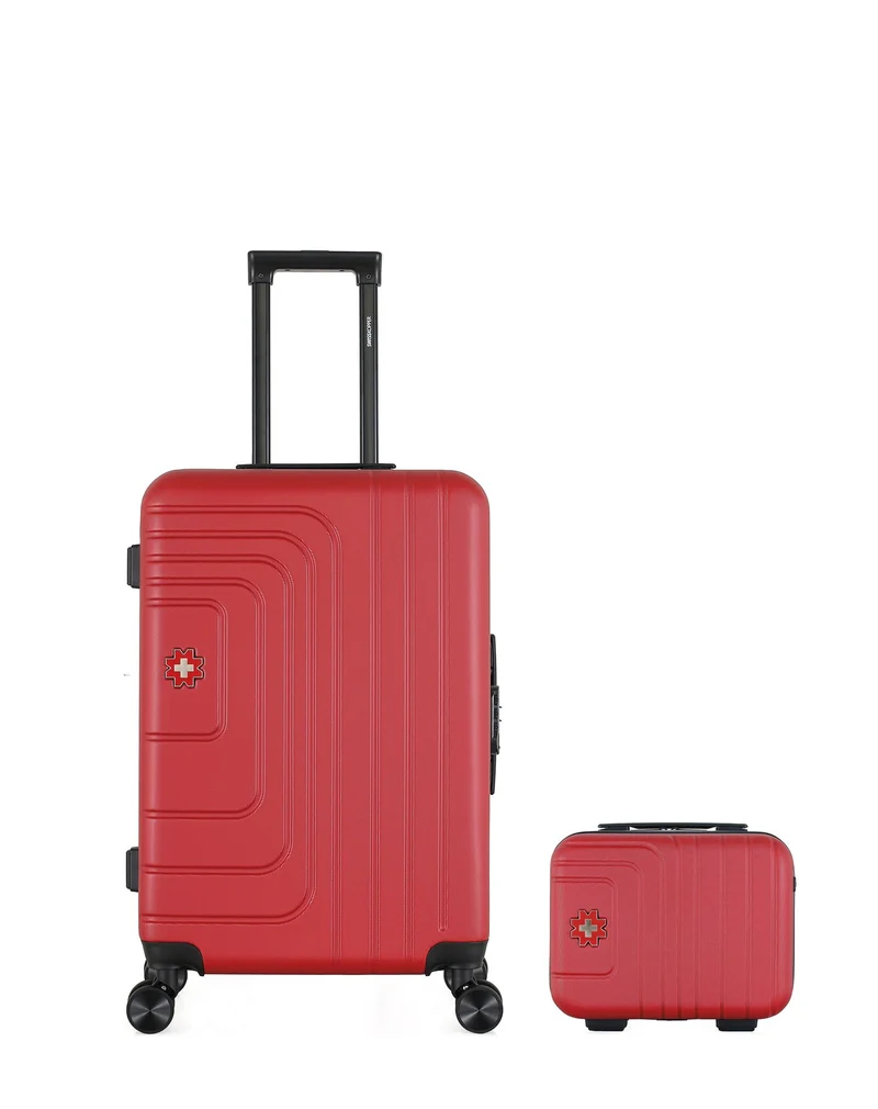 Lot de 2 Valises weekend et vanity RUTI