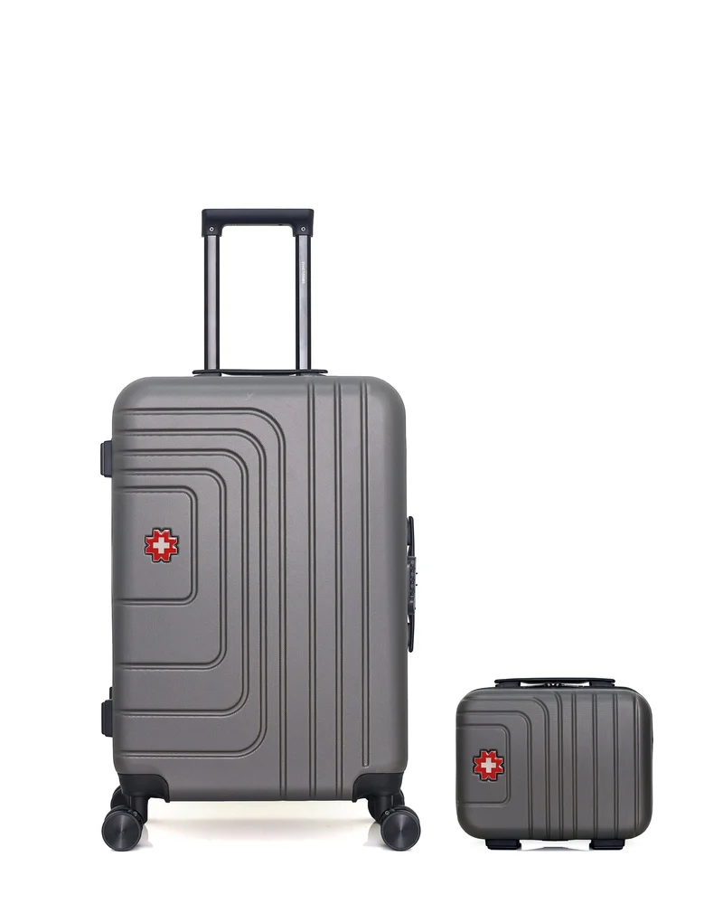 Lot de 2 Valises weekend et vanity RUTI
