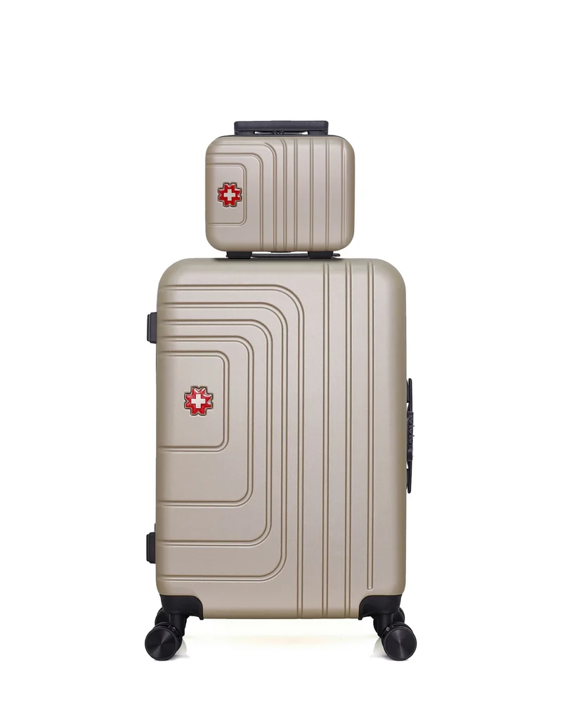 Lot de 2 Valises weekend et vanity RUTI