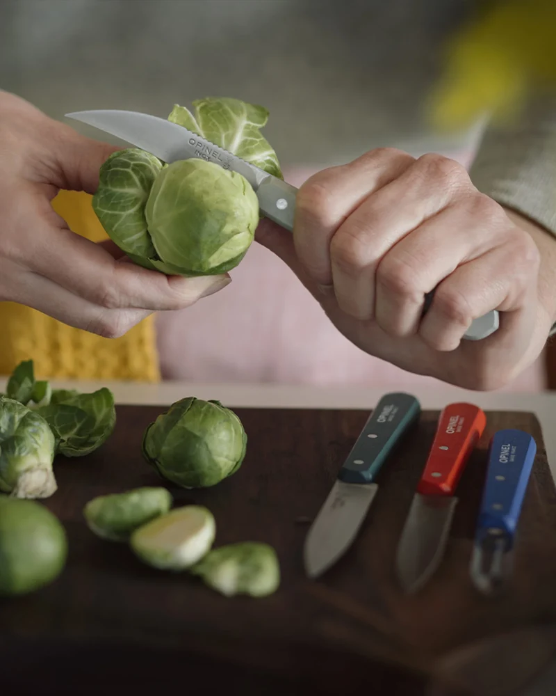 Coffret Les Essentiels Primo acier inoxydable Opinel à personnaliser