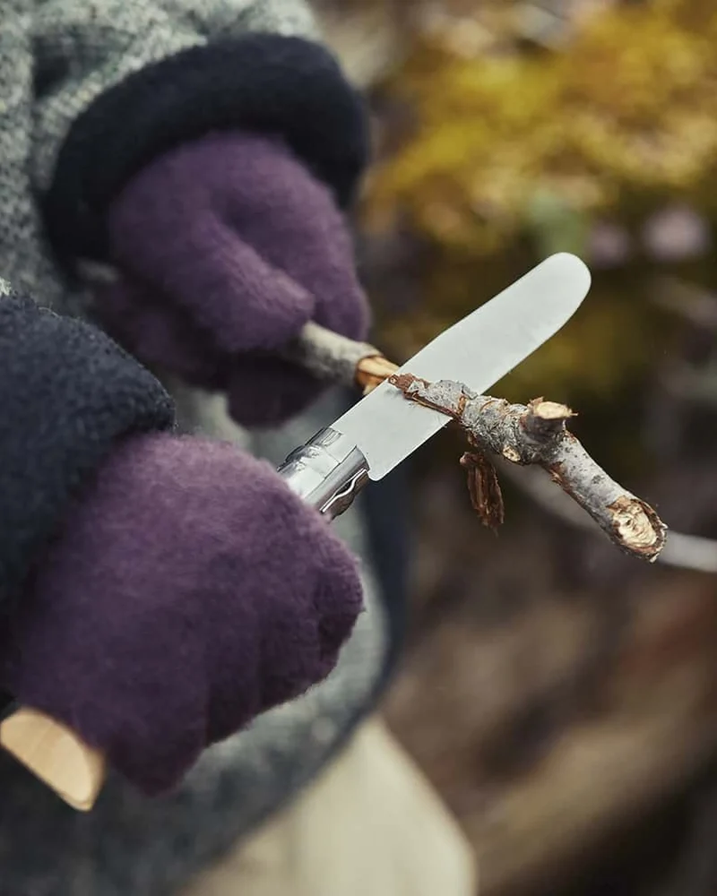 Couteau acier inoxydable Opinel Mon Premier à personnaliser