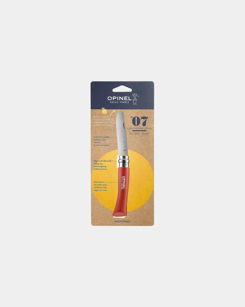 Couteau acier inoxydable Opinel Mon Premier à personnaliser
