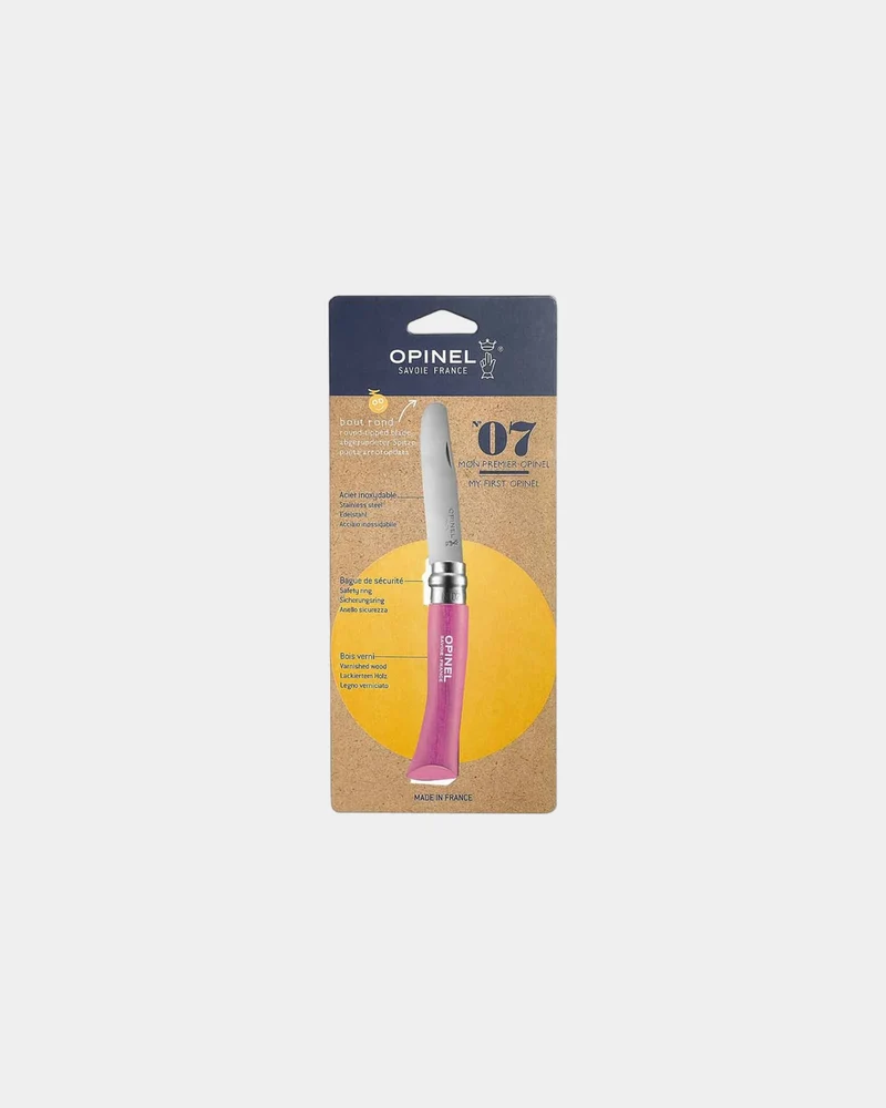 Couteau acier inoxydable Opinel Mon Premier à personnaliser