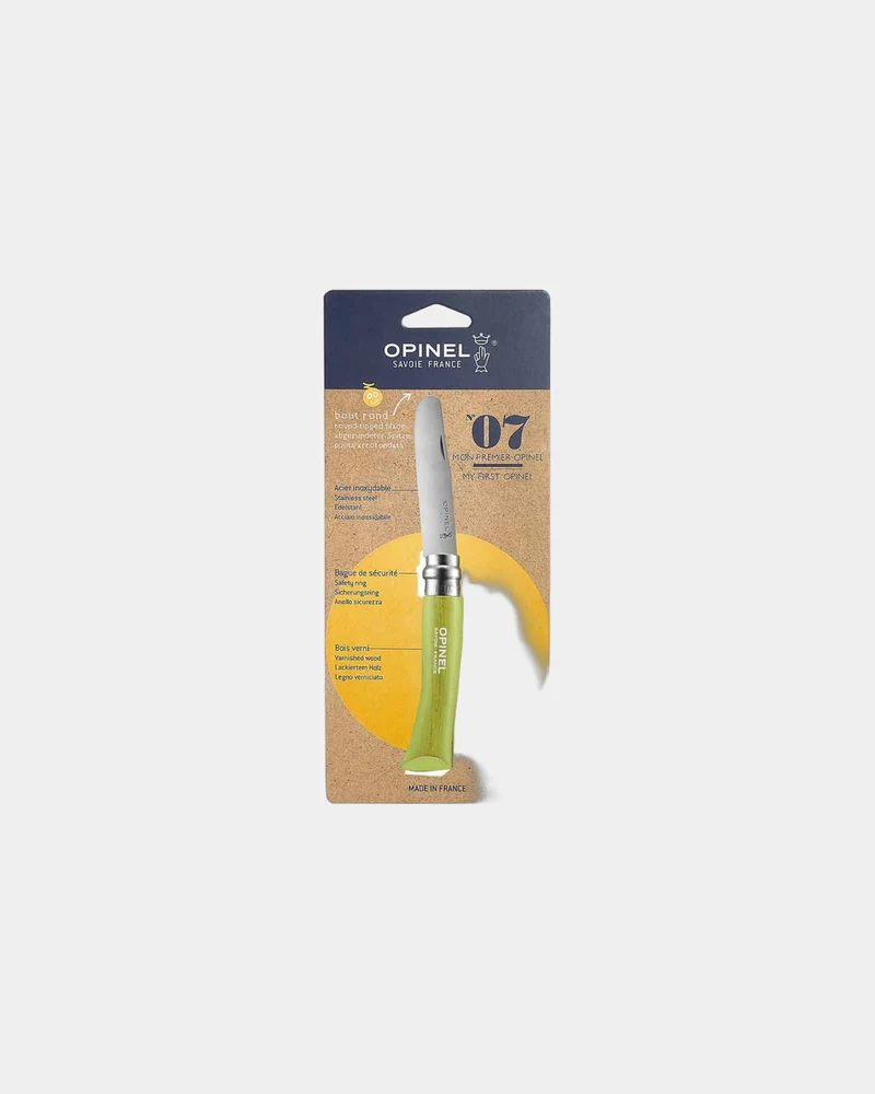 Couteau acier inoxydable Opinel Mon Premier à personnaliser