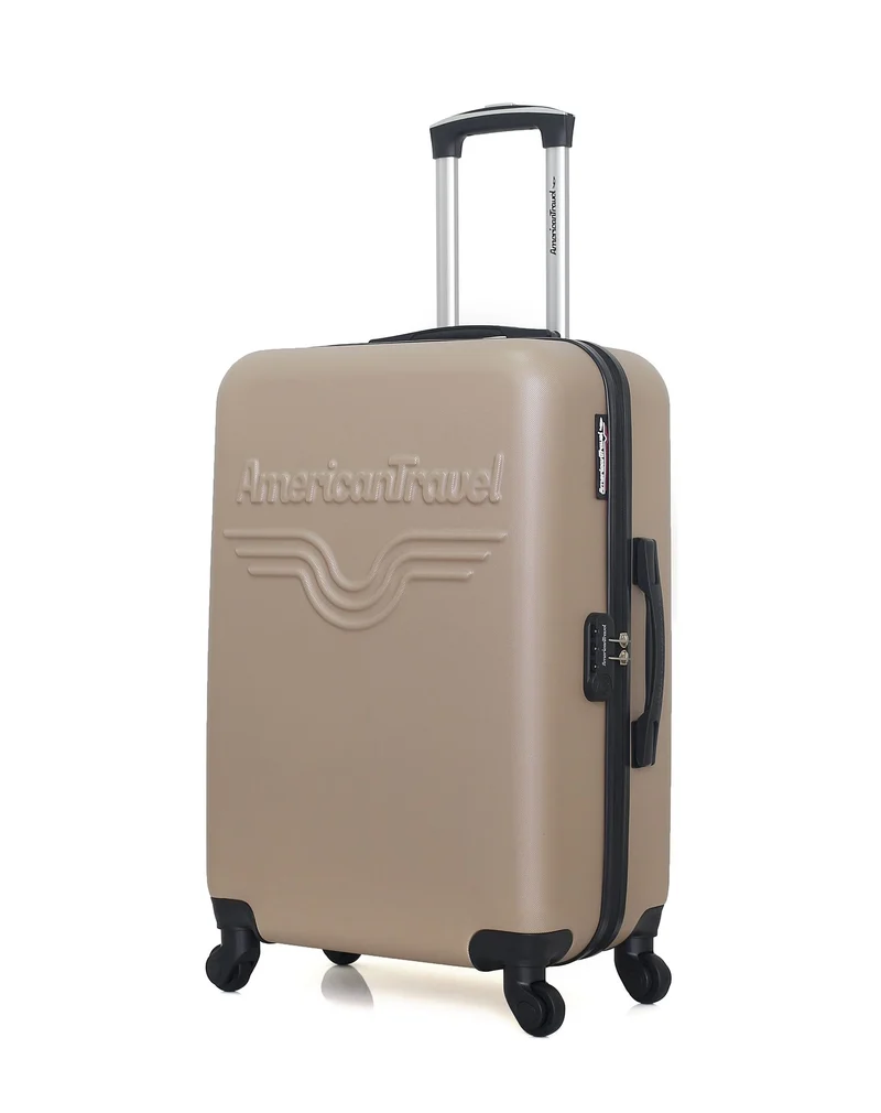 Lot de 2 Valises Rigides Taille Moyenne et Vanity CHELSEA