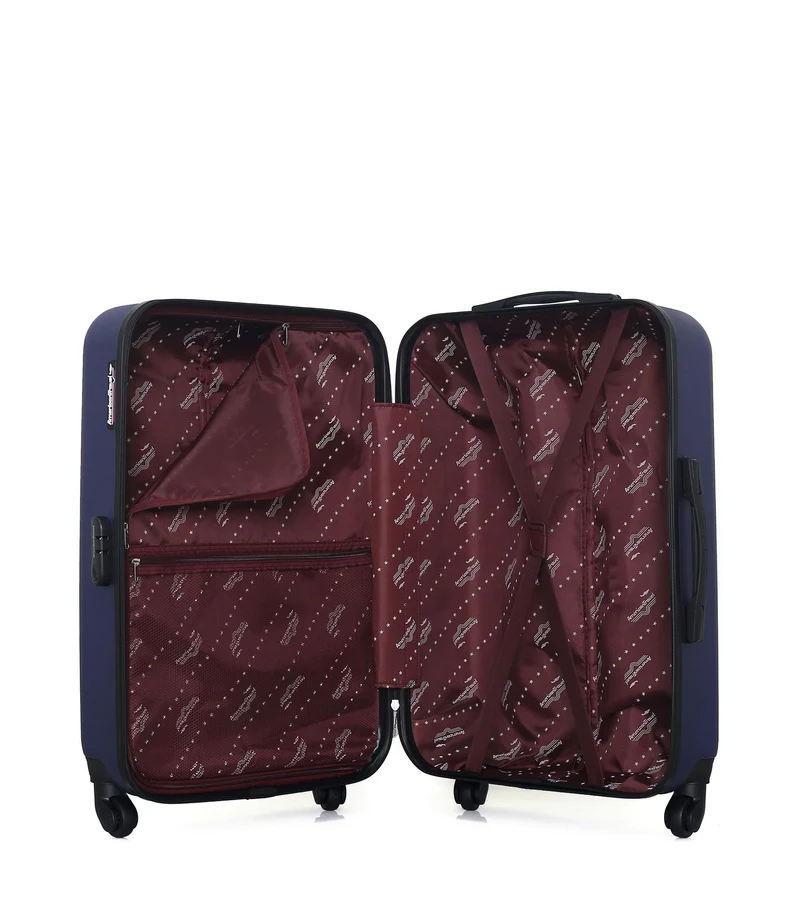 Lot de 2 Valises Rigides Taille Moyenne et Vanity CHELSEA