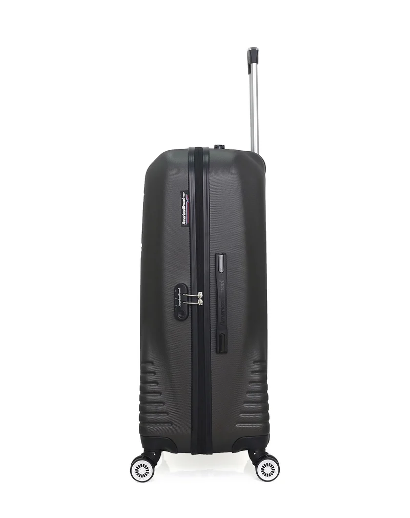 Lot de 3 Valises Rigides Grand Format, Taille Moyenne et Cabine DC