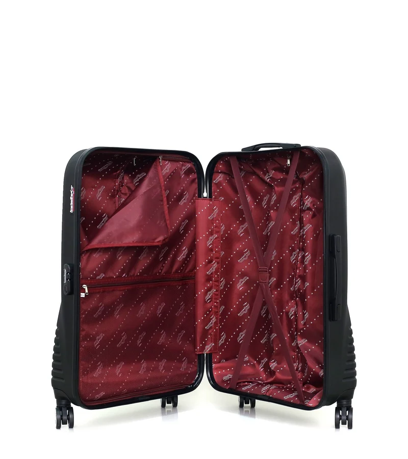Lot de 3 Valises Rigides Grand Format, Taille Moyenne et Cabine DC