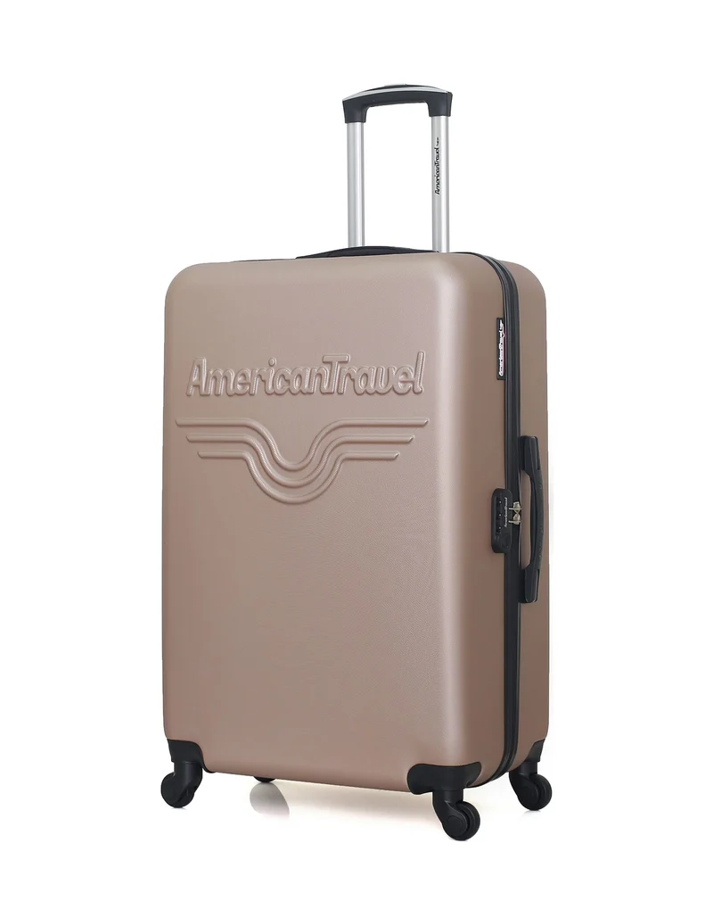 Lot de 4 Valises Rigides Grand Format, Taille Moyenne, Cabine et Vanity CHELSEA