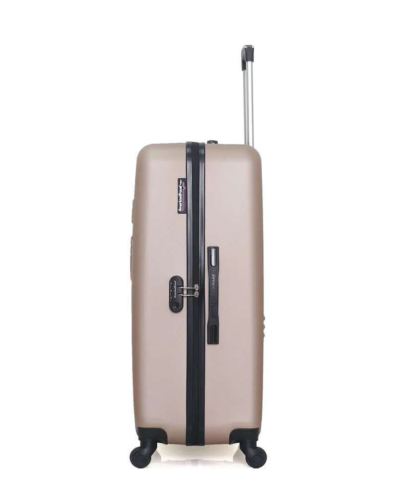 Lot de 3 Valises Rigides Grand Format, Cabine et Vanity CHELSEA