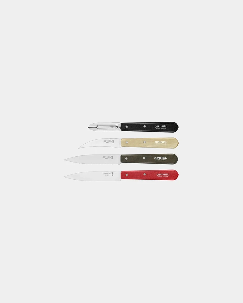 Coffret inox martensitique Opinel Les Essentiels à personnaliser