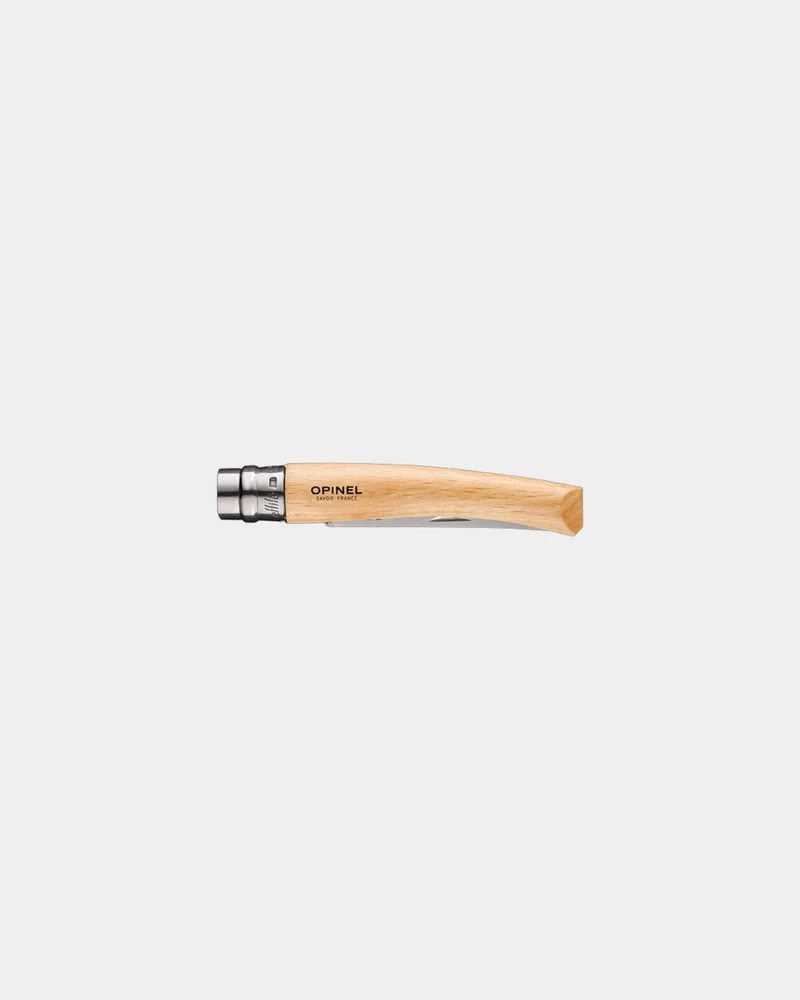 Couteau inox Opinel Effilé 8 Hêtre à personnaliser