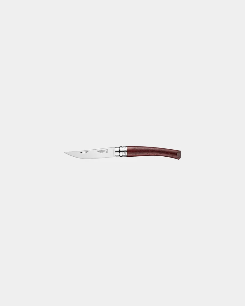 Couteau inox Opinel Effilé 8 Hêtre à personnaliser
