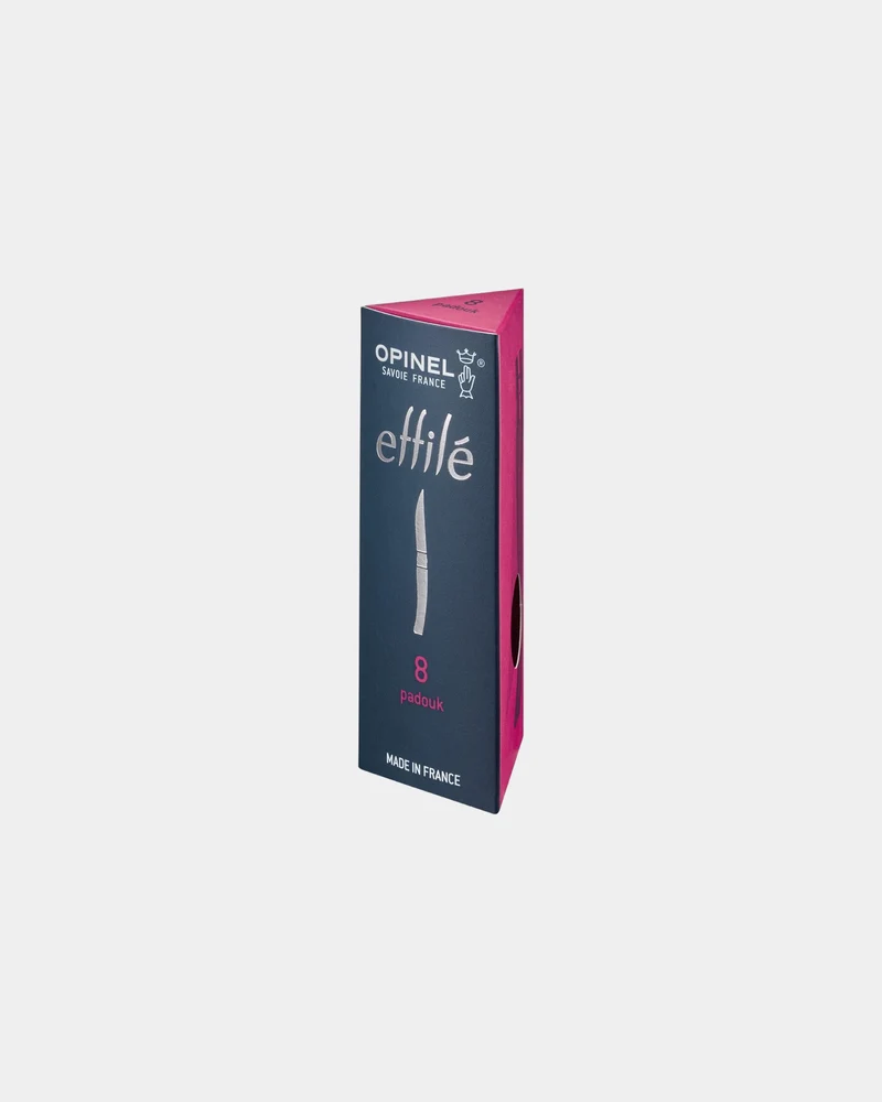 Couteau inox Opinel Effilé 8 Hêtre à personnaliser