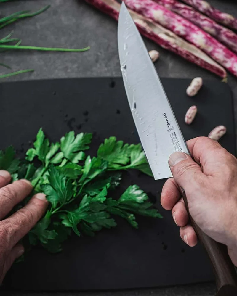 Couteau de cuisine acier inox Opinel Les Forgés 1890 à personnaliser