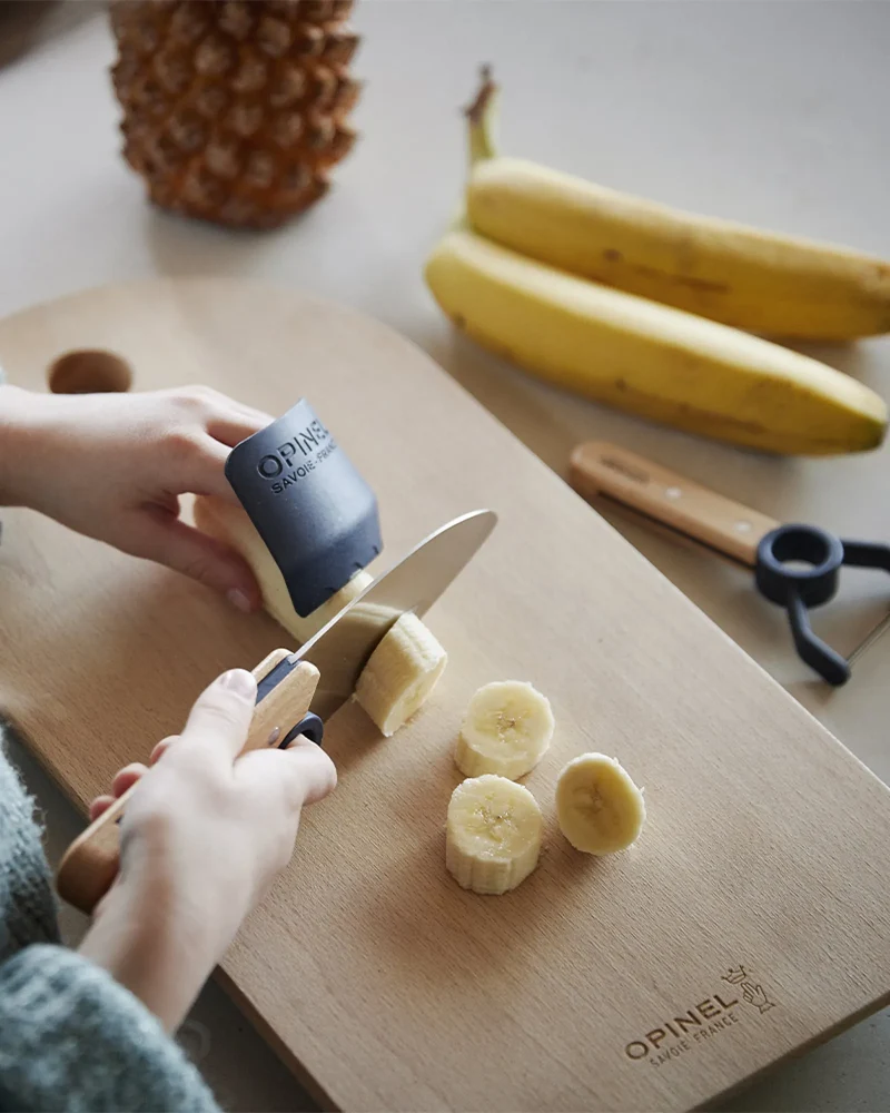 Kit cuisine acier inox Opinel Le Petit Chef à personnaliser