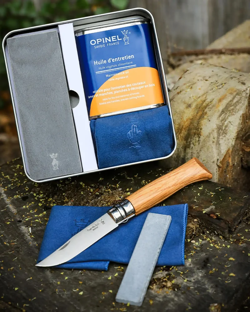 Kit affûtage couteau Opinel à personnaliser