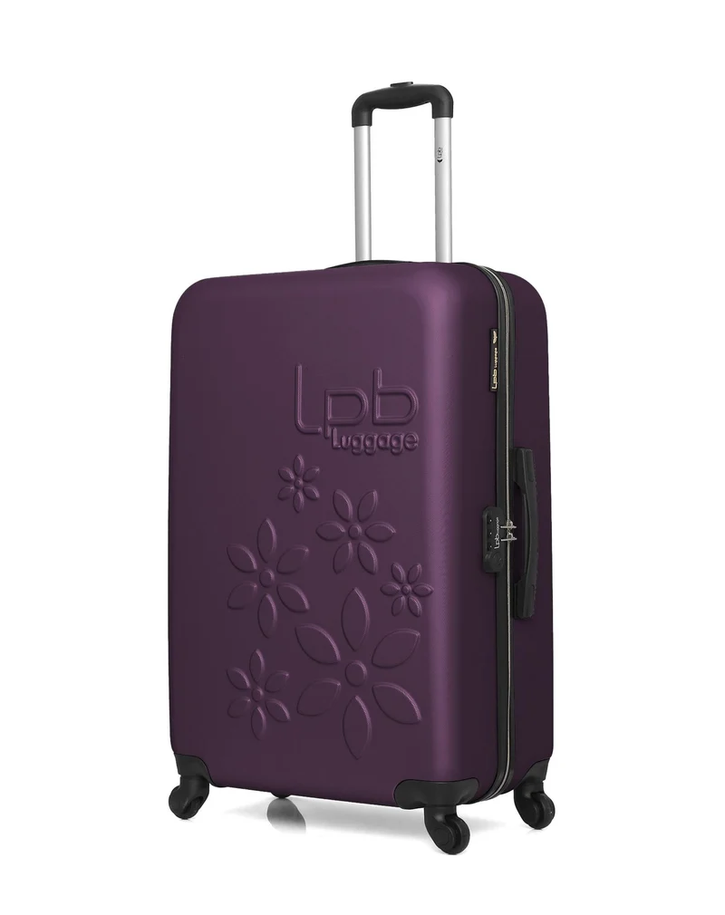 Lot de 2 Valises Rigides Grand Format et Cabine ELEONOR