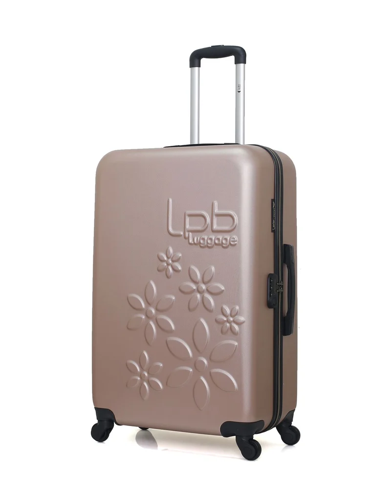 Lot de 2 Valises Rigides Grand Format et Cabine ELEONOR