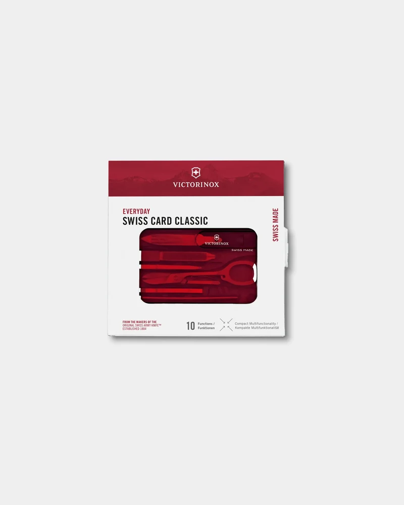 Couteau suisse Victorinox Swiss Card Classic à personnaliser