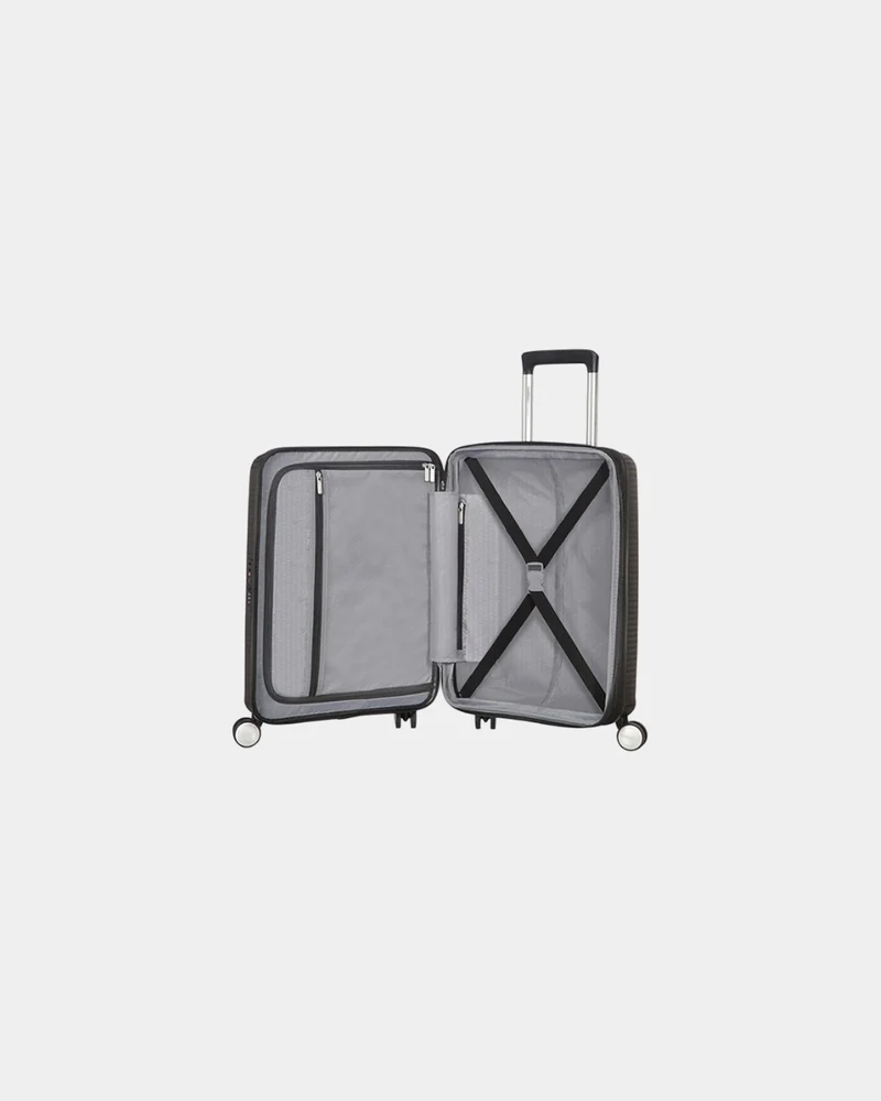 Valise polypropylène extensible American Tourister SoundBox à personnaliser
