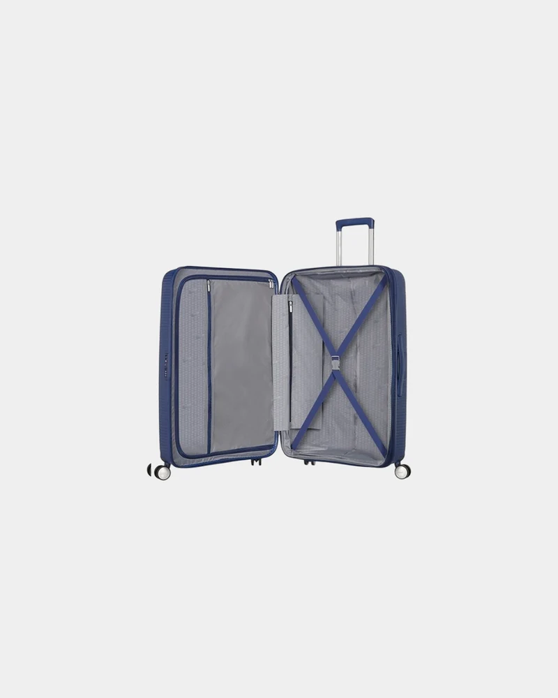 Valise polypropylène extensible American Tourister SoundBox à personnaliser