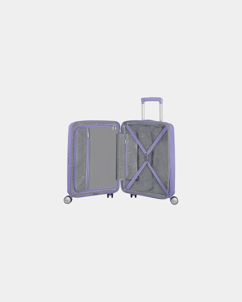 Valise polypropylène extensible American Tourister SoundBox à personnaliser