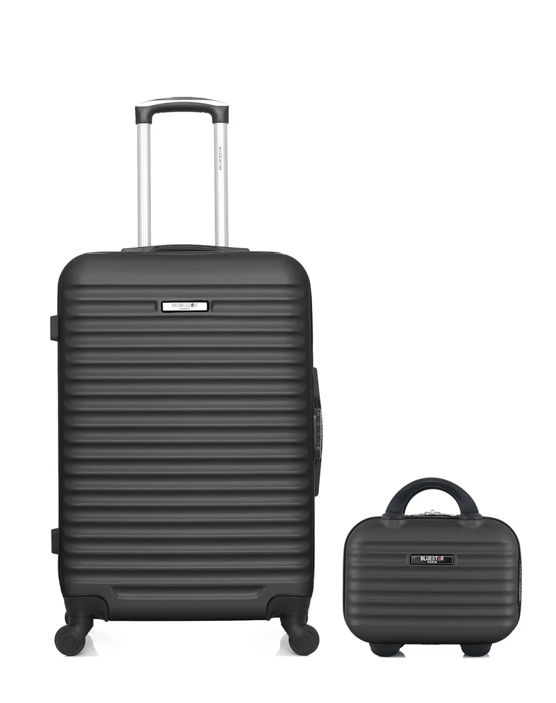 Lot de 2 Valises Rigides Taille Moyenne et Vanity BRAZILIA
