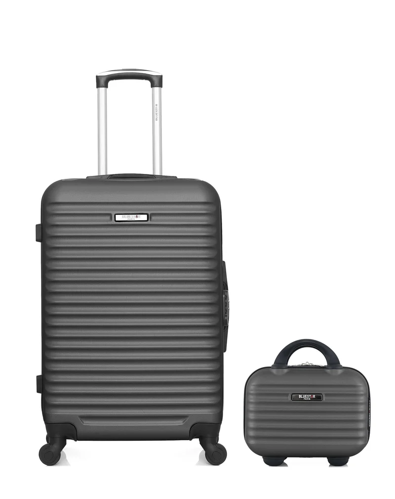 Lot de 2 Valises Rigides Taille Moyenne et Vanity BRAZILIA