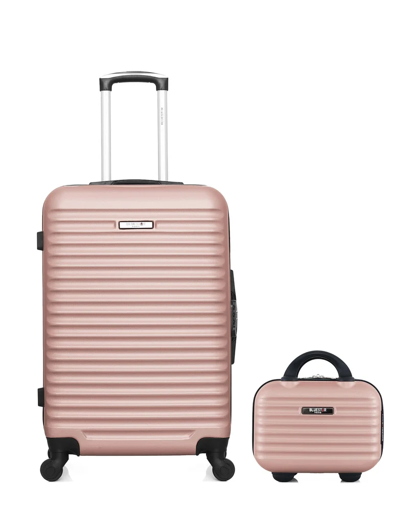 Lot de 2 Valises Rigides Taille Moyenne et Vanity BRAZILIA