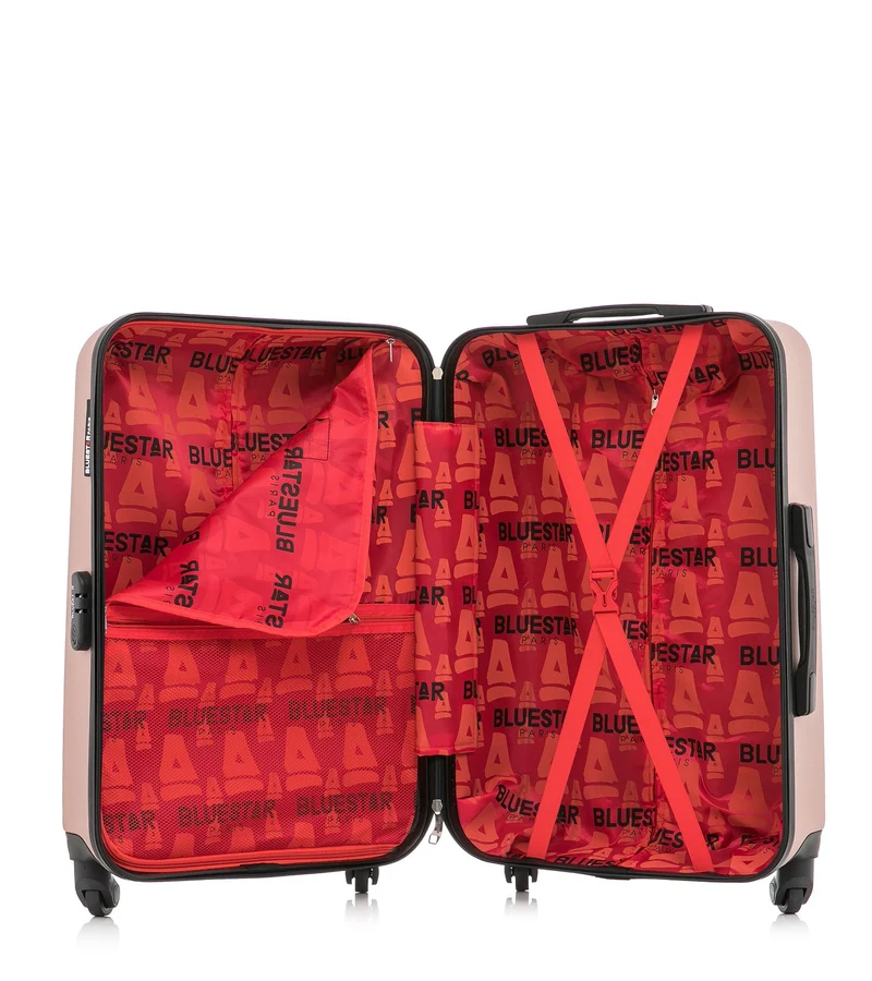 Lot de 2 Valises Rigides Taille Moyenne et Vanity BRAZILIA