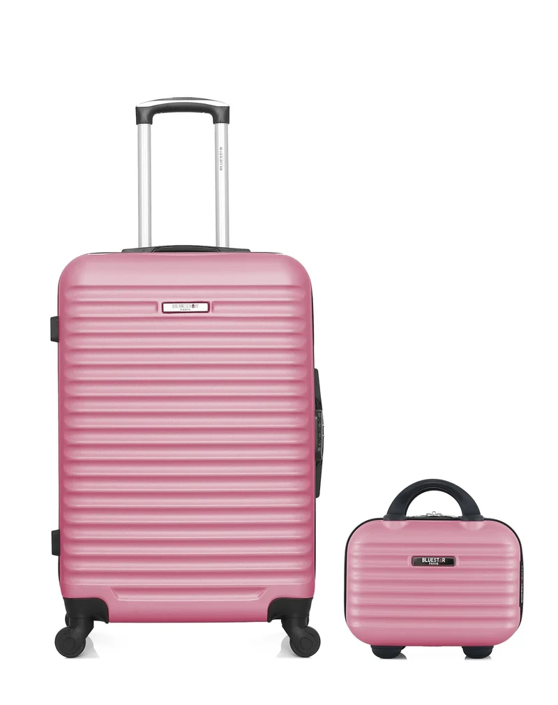 Lot de 2 Valises Rigides Taille Moyenne et Vanity BRAZILIA