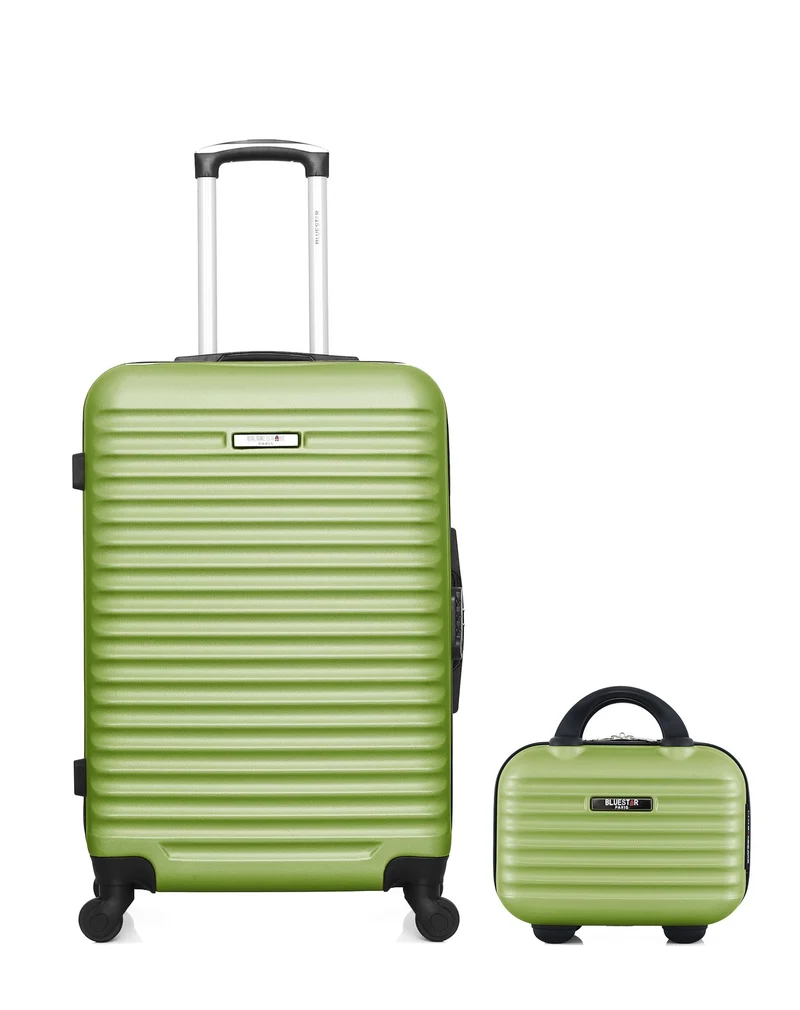 Lot de 2 Valises Rigides Taille Moyenne et Vanity BRAZILIA