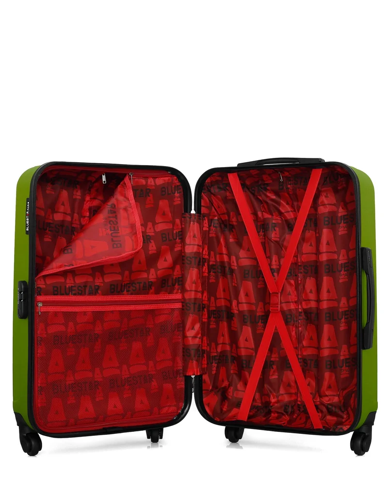 Lot de 2 Valises Rigides Taille Moyenne et Vanity BRAZILIA