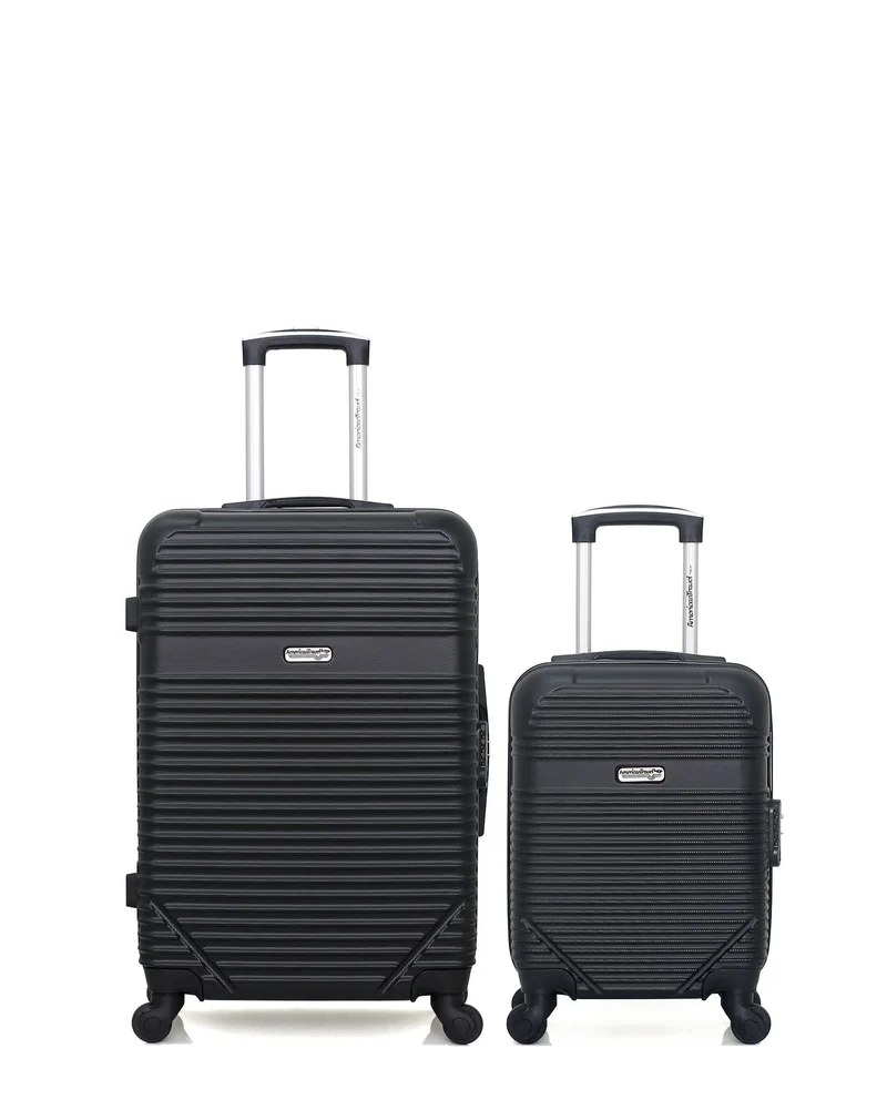 Lot de 2 Valises Rigides Taille Moyenne et Cabine XXS MEMPHIS