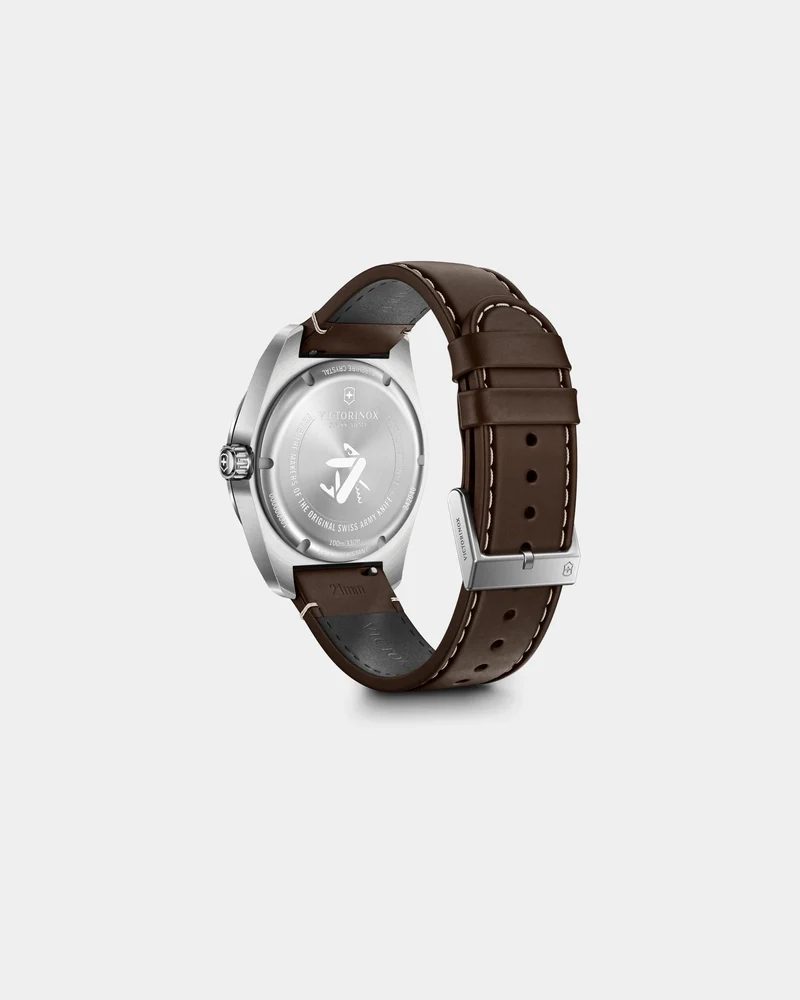 Montre acier inoxydable Victorinox Swiss Army Quartz à personnaliser
