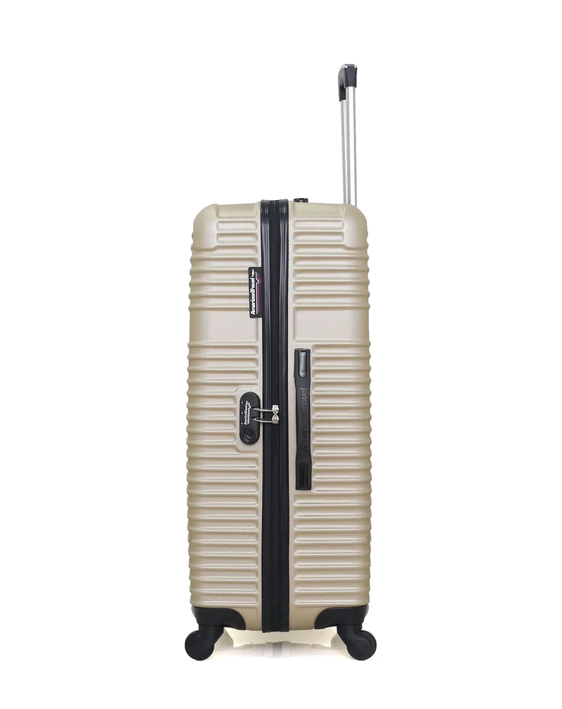 Lot de 3 Valises Rigides Grand Format, Cabine et Cabine XXS MEMPHIS