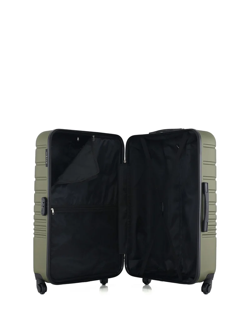 Lot de 3 Valises Rigides Grand Format, Taille Moyenne et Cabine TIGRE