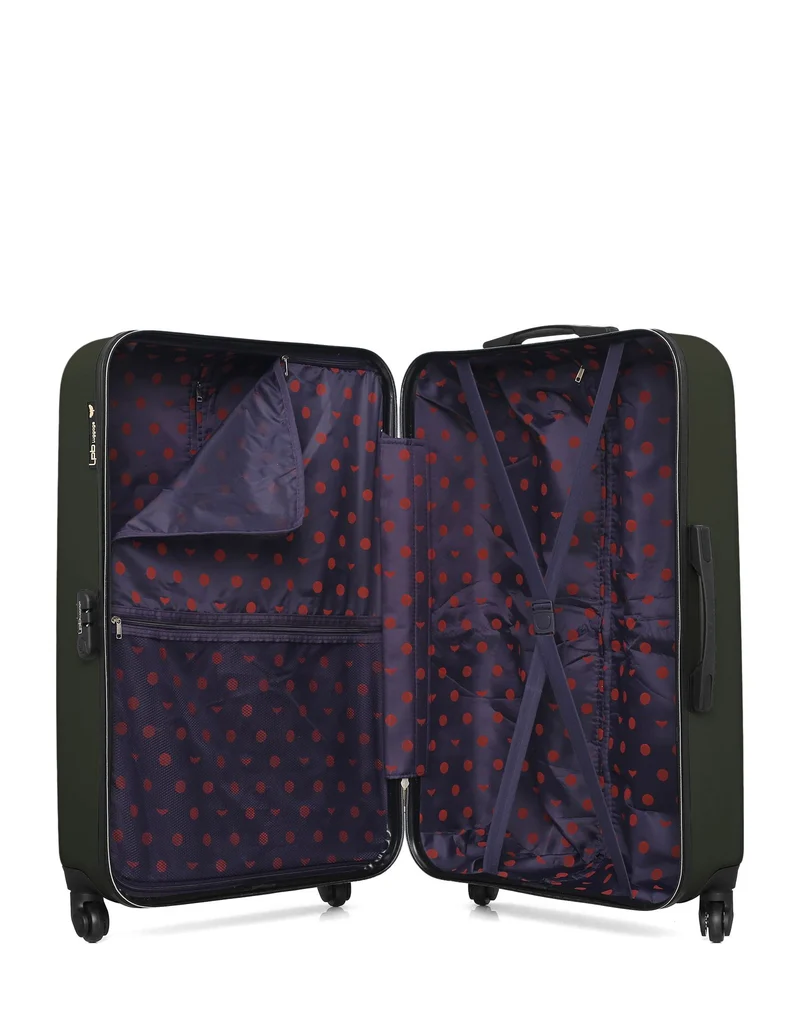 Lot de 3 Valises Rigides Grand Format, Taille Moyenne et Cabine ELEONOR