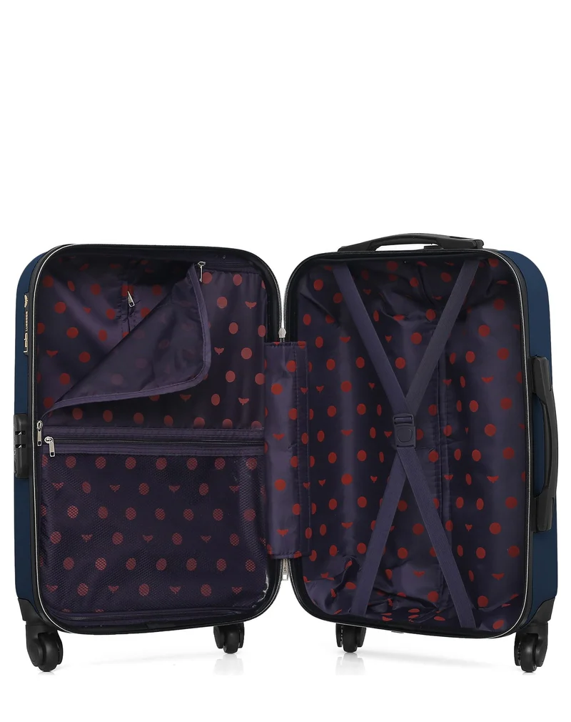 Lot de 2 Valise Cabine et Vanity Rigide ELEONOR