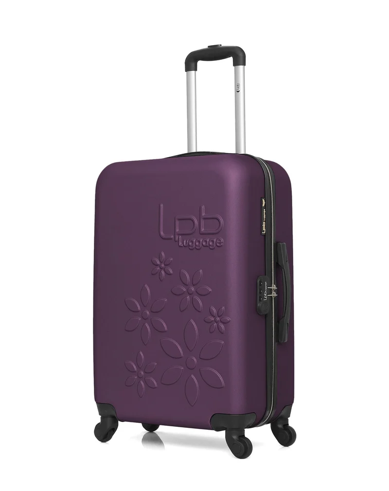 Lot de 2 Valise Taille Moyenne et Valise Cabine Rigide ELEONOR