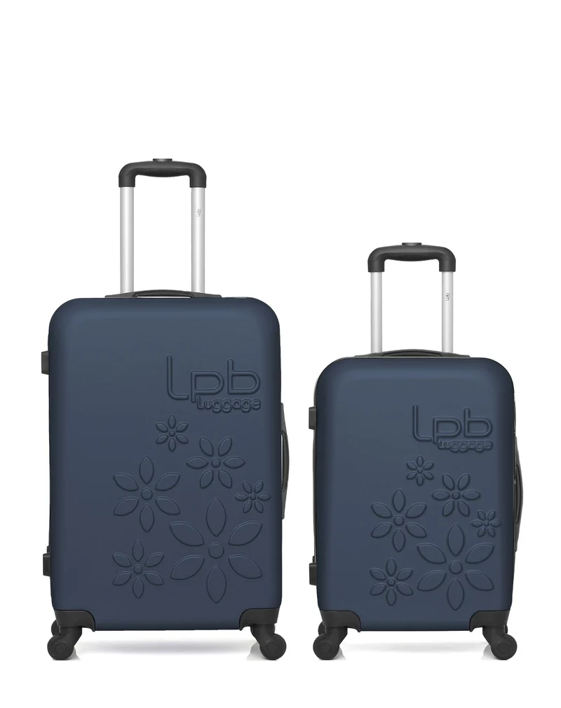 Lot de 2 Valise Taille Moyenne et Valise Cabine Rigide ELEONOR
